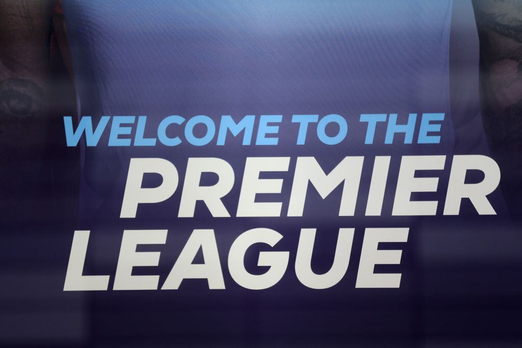 Una imagen de una campaña publicitaria de la Premier League