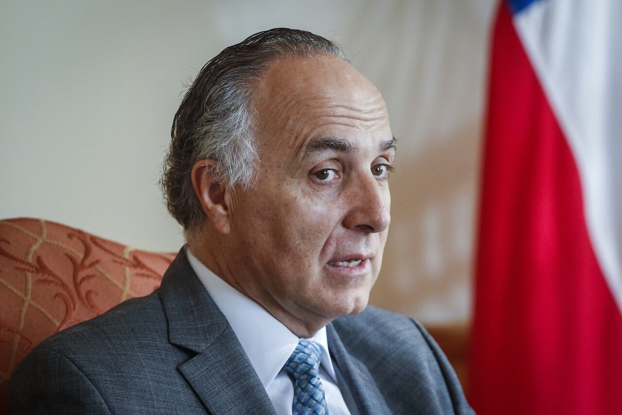 El canciller Teodoro Ribera