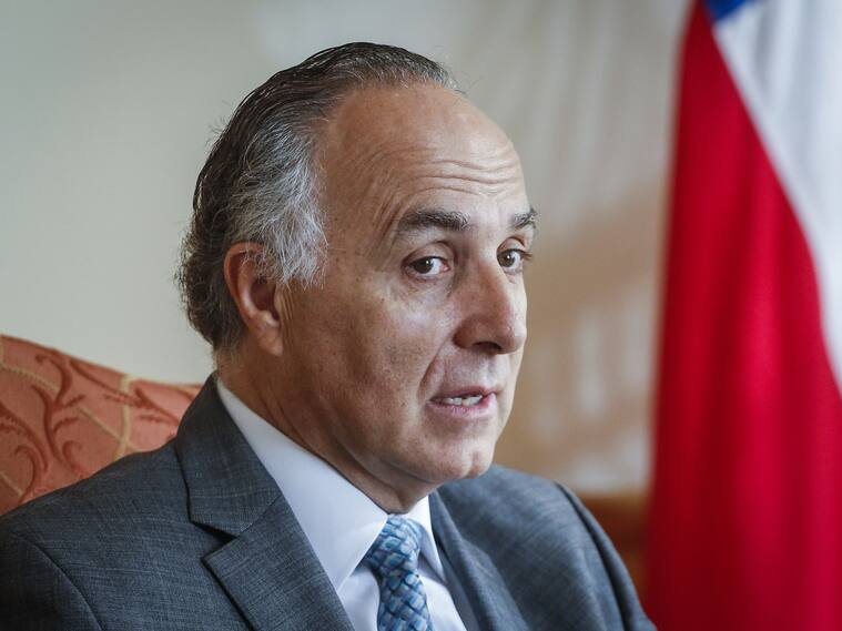 El canciller Teodoro Ribera