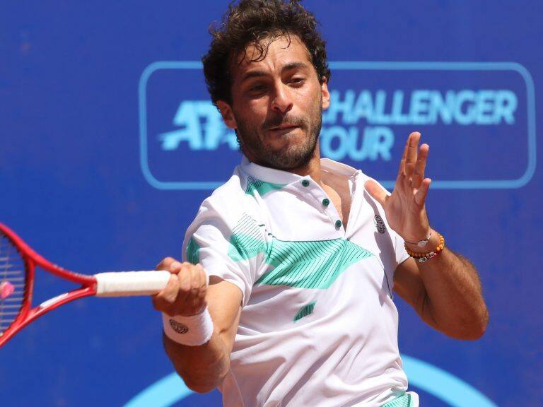5 de Marzo del 2019/SANTIAGOEn el marco del Cachantún Open by Kia 2019 que se desarrolla en el Club Manquehue debuta Gonzalo Lama (524°). El semifinalista en la edición 2016 del Challenger de Santiago buscará su paso a la segunda ronda frente al argentino procedente de la clasificación Francisco Cerundolo (82°ITF)
FOTO:RODRIGO SAENZ/AGENCIAUNO