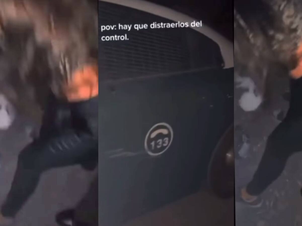 Carabineros realiza control a jóvenes y estos le «perrearon»: todo fue viralizado por TikTok