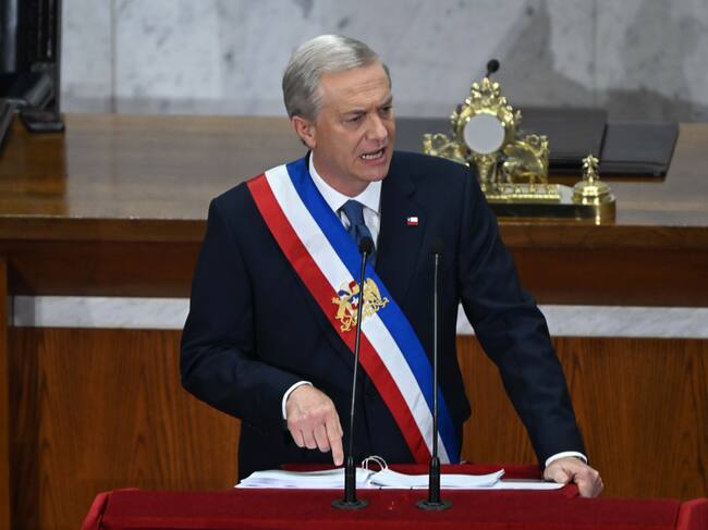 01 DE JUNIO DE 2026/ VALPARAISO
Presidente de la República, José Antonio Kast en su primera cuenta publica en el salón plenario del Congreso Nacional de Valparaíso.
FOTO: PABLO OVALLE ISASMENDI/ AGENCIAUNO