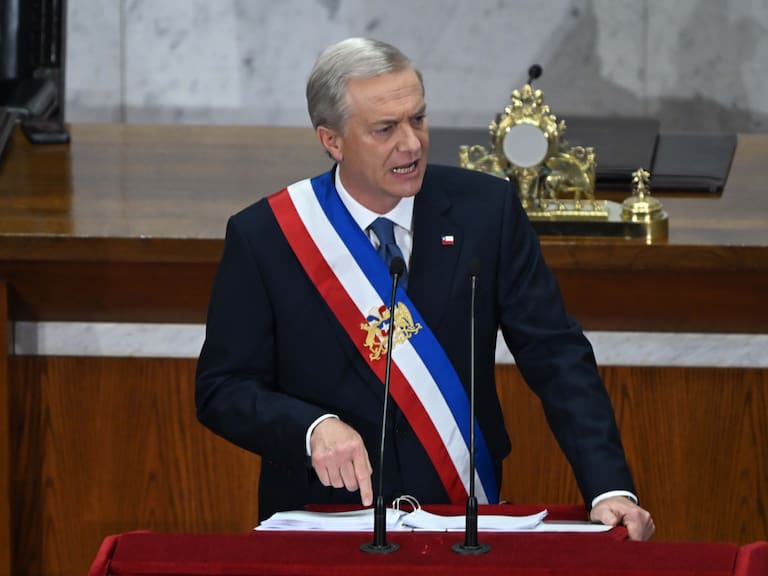 01 DE JUNIO DE 2026/ VALPARAISO
Presidente de la República, José Antonio Kast en su primera cuenta publica en el salón plenario del Congreso Nacional de Valparaíso.
FOTO: PABLO OVALLE ISASMENDI/ AGENCIAUNO