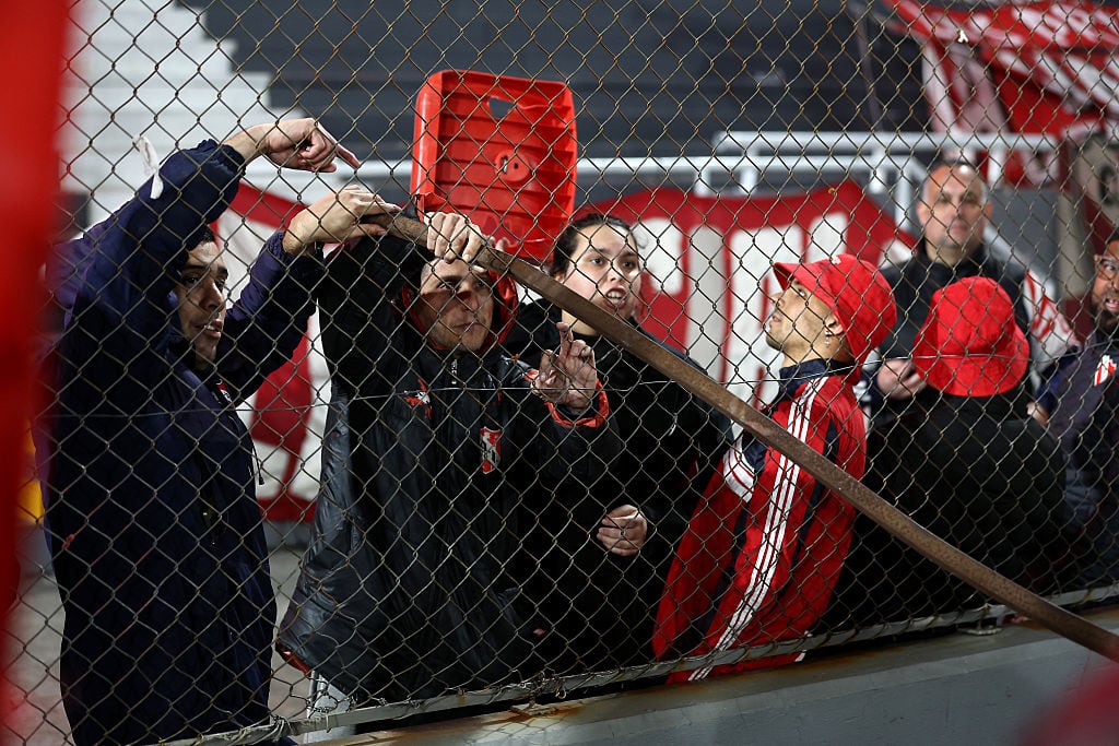 Foto referencial hinchas de Independiente
