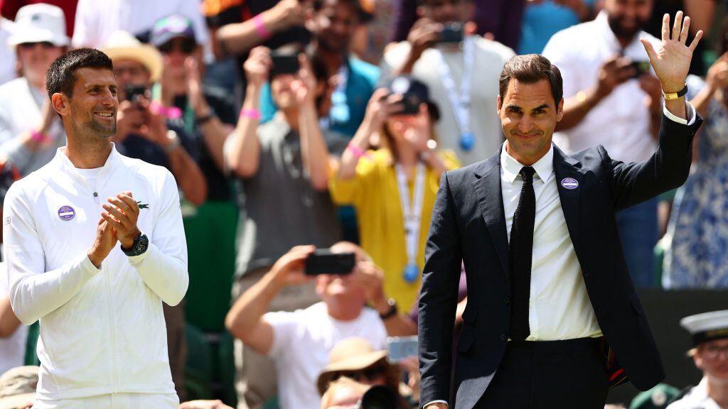 El mensaje de Novak Djokovic por el retiro de Roger Federer