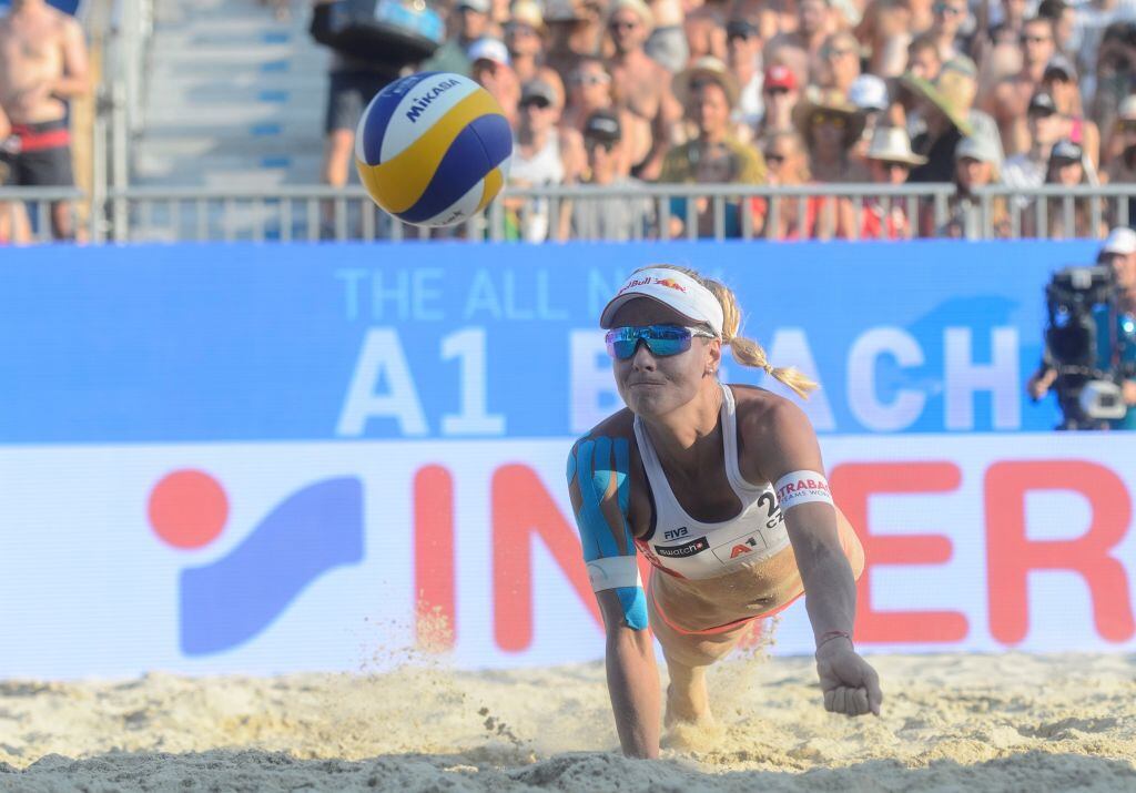 La voleibolista checa Marketa Slukova