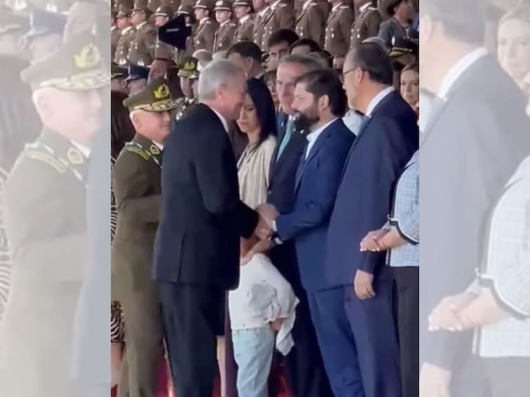 Primer reencuentro político: Presidente Kast y Gabriel Boric coinciden en aniversario de Carabineros de Chile