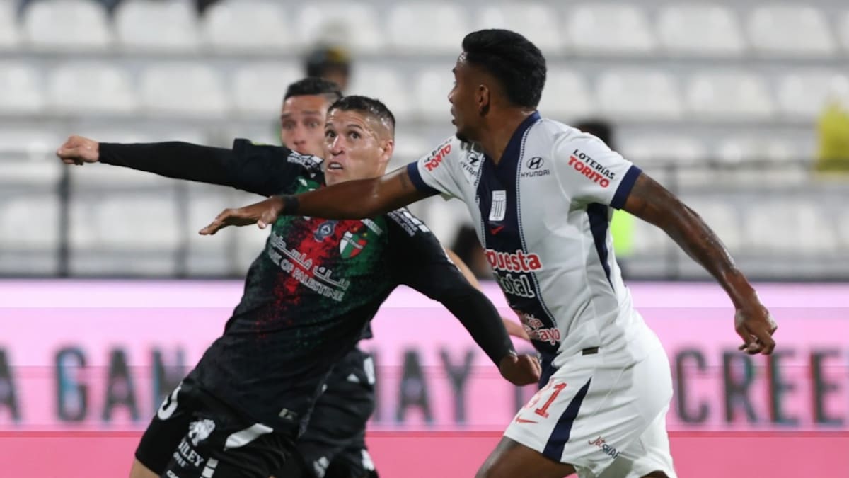 Palestino se hizo respetar en Perú ante Alianza Lima de Pablo Guede y Esteban Pavez: todo se definió en el primer tiempo