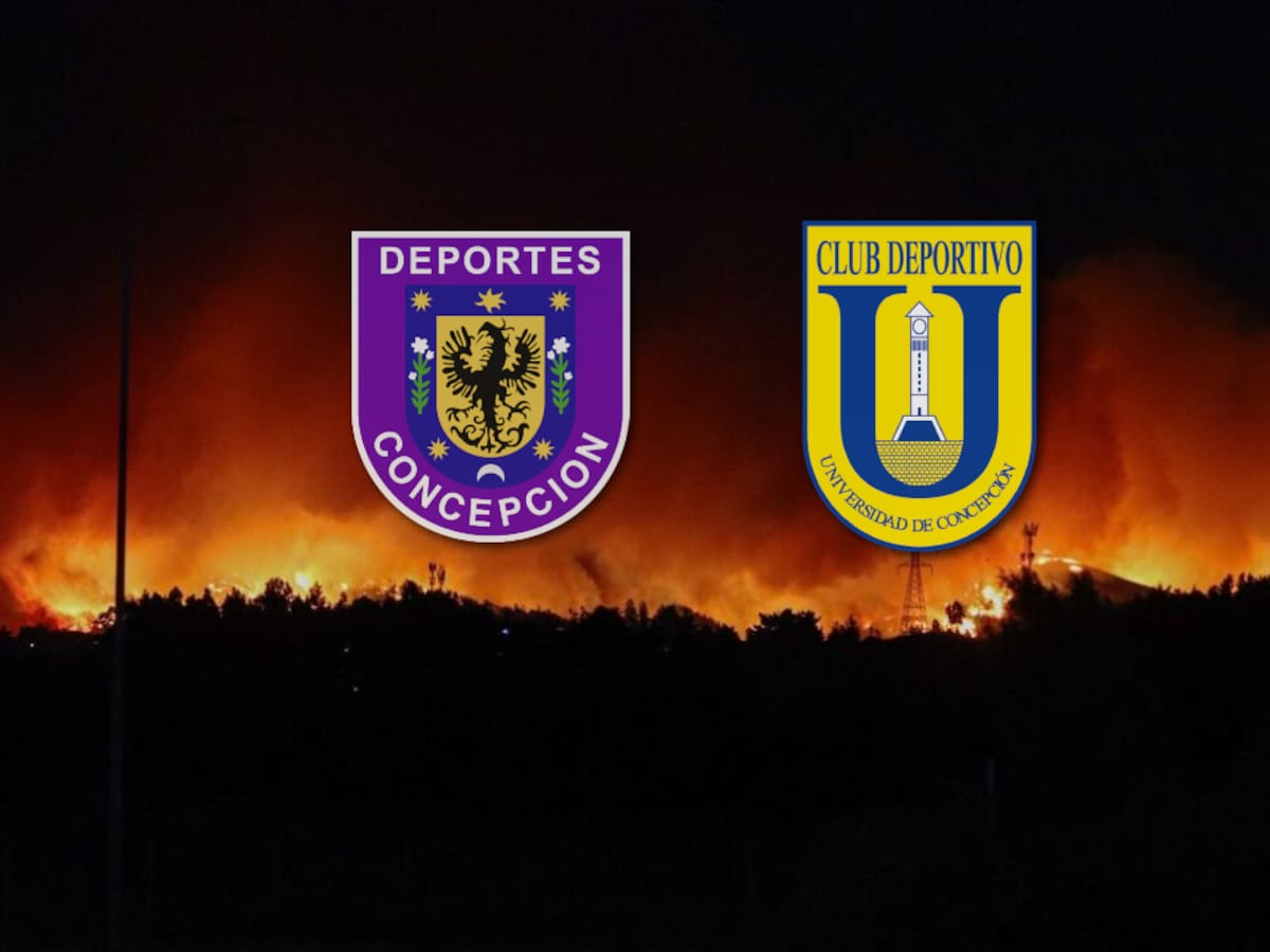 “Estamos con la cabeza más allá que acá”: principales equipos de fútbol de Concepción están en Uruguay coordinando acciones por los incendios
