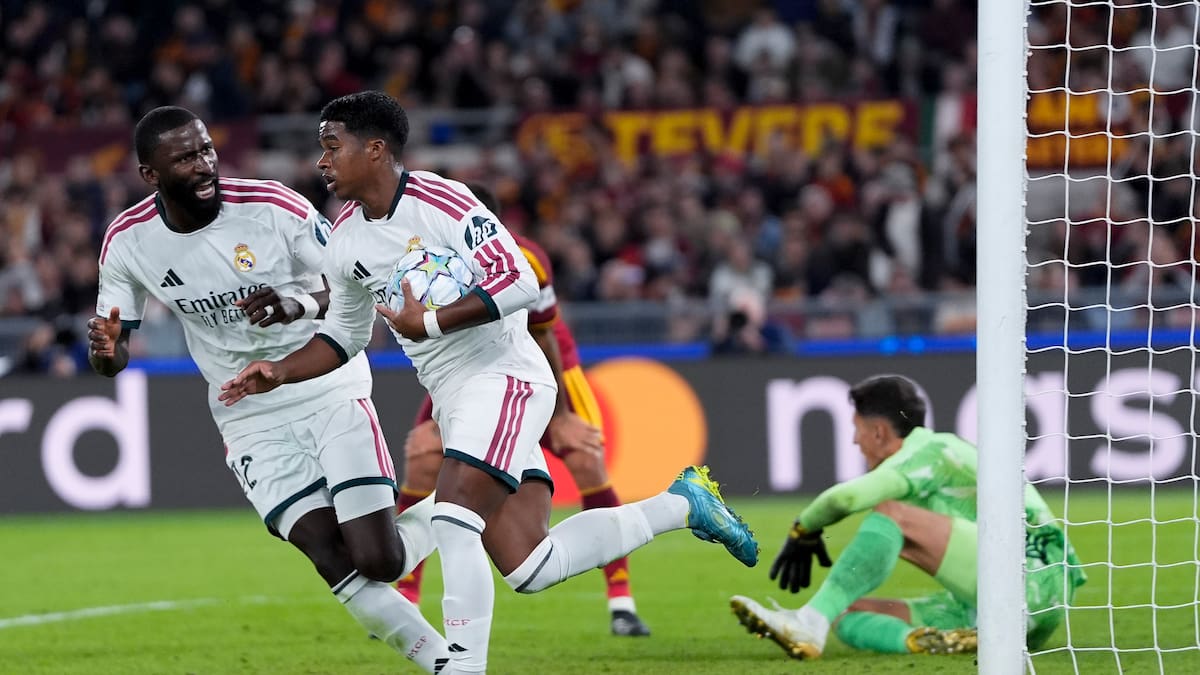 Real Madrid perdía 3-1 ante la Roma, pero esto ocurrió en solo siete minutos: remontada épica en la Champions