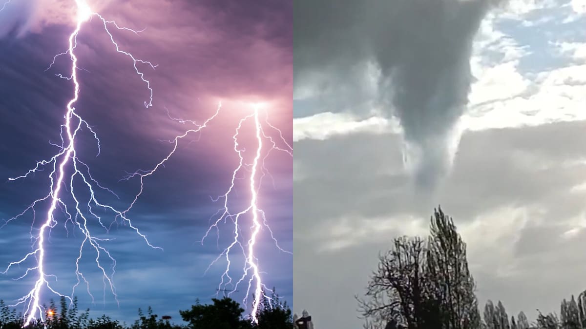 Noviembre llega con intensas lluvias en Chile: granizo, nubes tornádicas y precipitaciones “sobre lo normal”