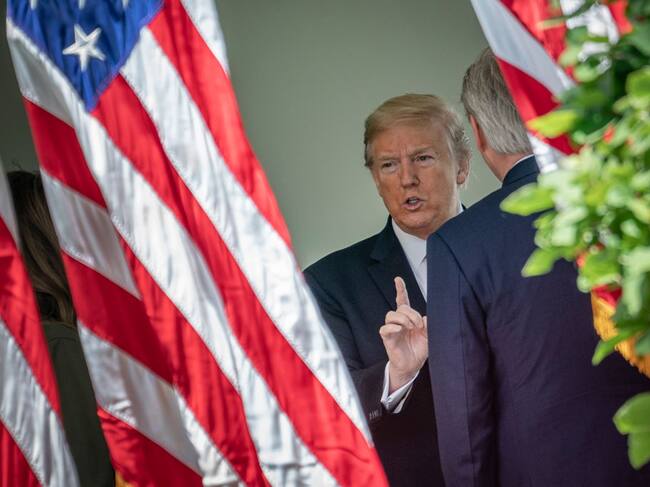 El gobernante republicano Donald Trump