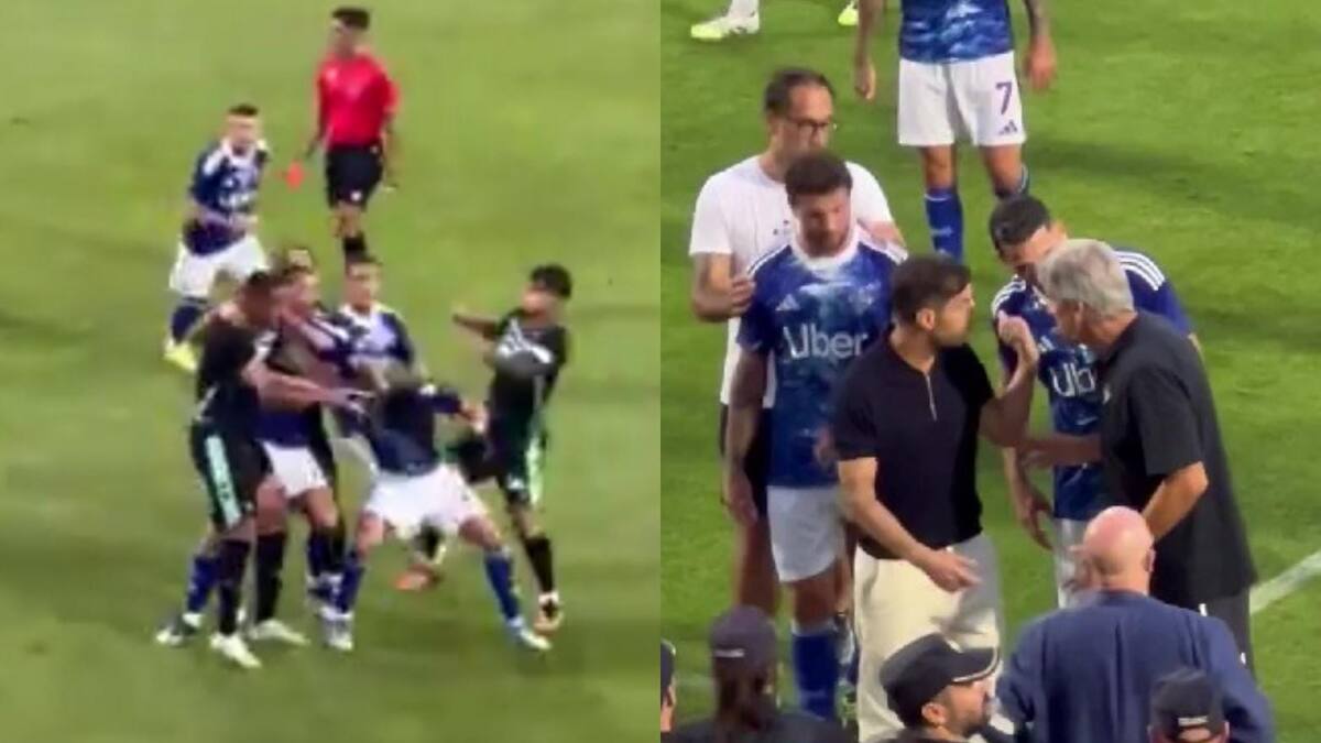 ¡Se fueron a los combos! “Amistoso” entre Betis y Como termina en feroz pelea: así reaccionó Pellegrini