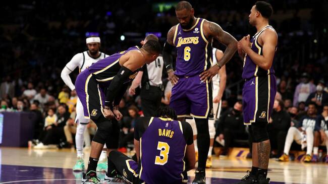 Lesión Anthony Davis - Lakers - NBA