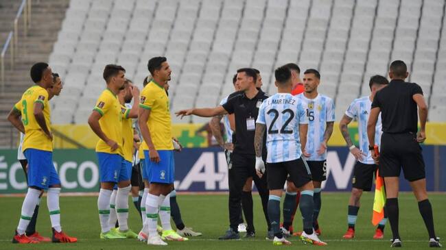 Definitivo: no se jugará el suspendido duelo entre Brasil y Argentina por las clasificatorias a Qatar 2022