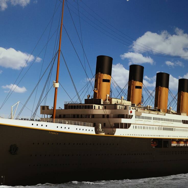 Como será el Titanic II: la réplica del barco protagonista del naufragio más estremecedor de la historia 