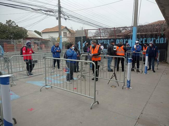 Así llegaron los hinchas de Universidad de Chile a El Teniente para ver el duelo ante Cobresal