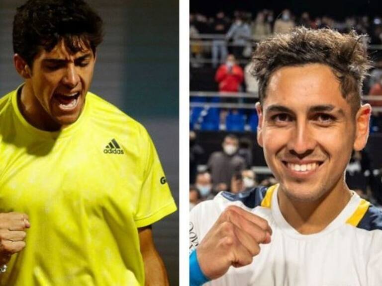 Cristian Garín y Alejandro Tabilo