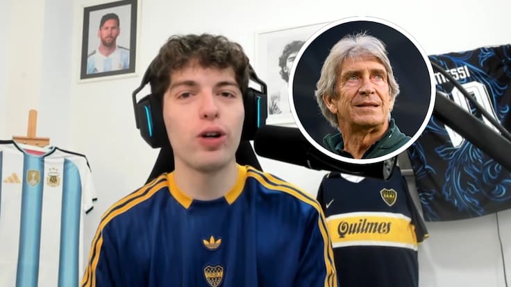 Davoo Xeneize se encontró a Manuel Pellegrini en un avión y vio algo impensado: “Me quedé en shock”