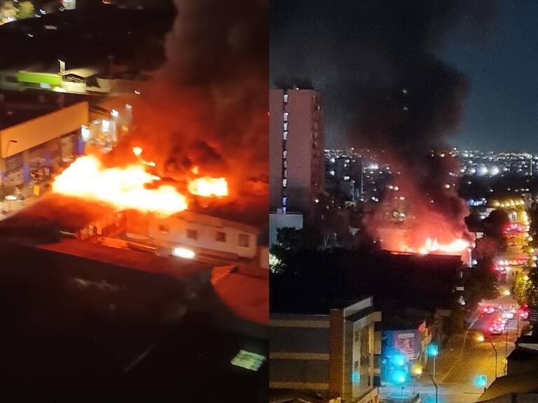 Incendio al interior de casa en el centro de Santiago: al menos 16 carros de bomberos trabajan en el lugar