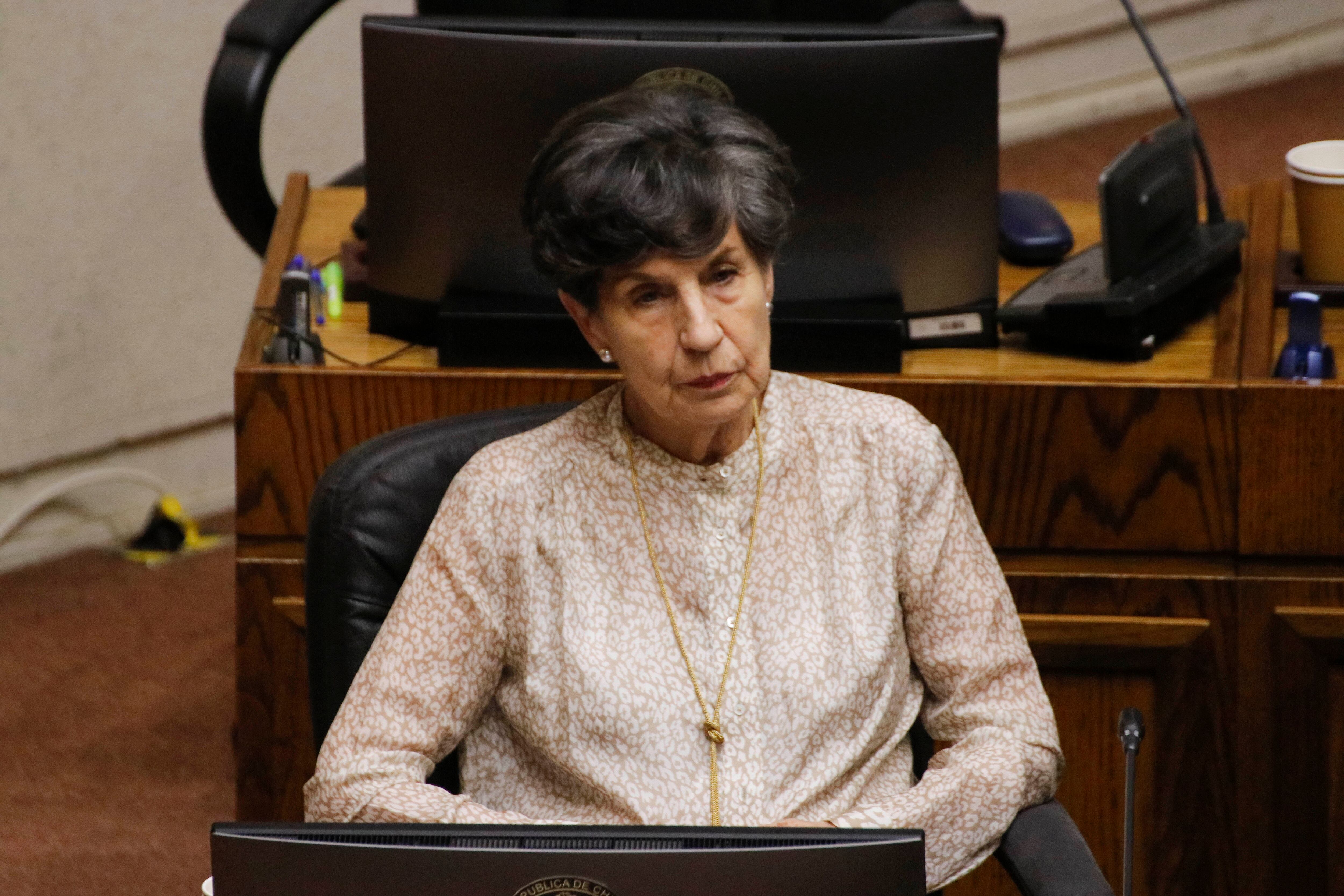 Agencia UNO | La senadora Isabel Allende.