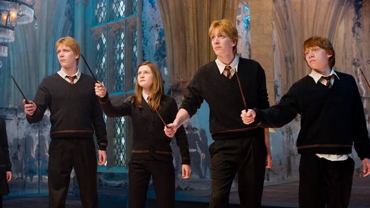 Conoce a los nuevos hermanos Weasley: se liberó la primera fotografía con los nuevos actores del clan para la serie de “Harry Potter”
