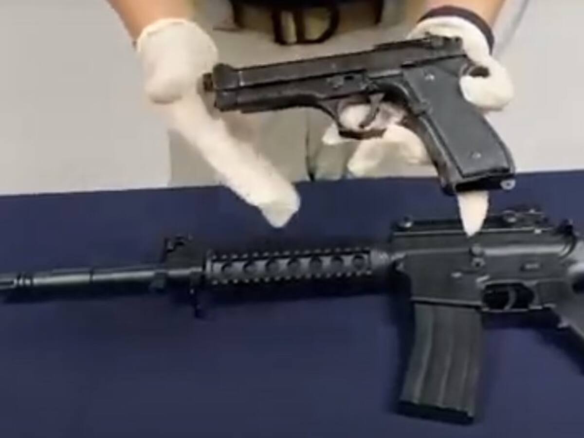 PDI detuvo a cinco personas en grabación de videoclip con armas de fogueo y reales en Lo Prado