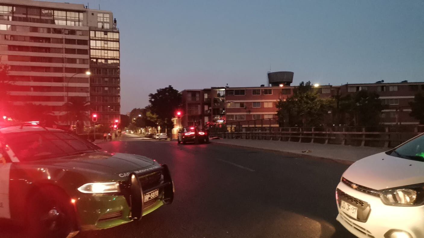 Cadáver encontrado en la vía pública en Santiago / Juan Espinoza
