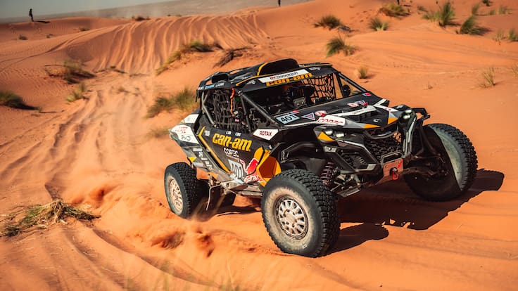 Francisco “Chaleco” López gana la segunda etapa del Rally de Marruecos y se ilusiona con el podio general