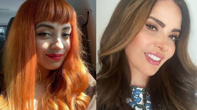 Mon Laferte y Gloria Trevi