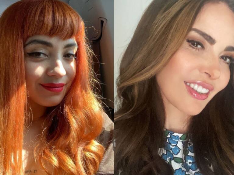 Mon Laferte y Gloria Trevi