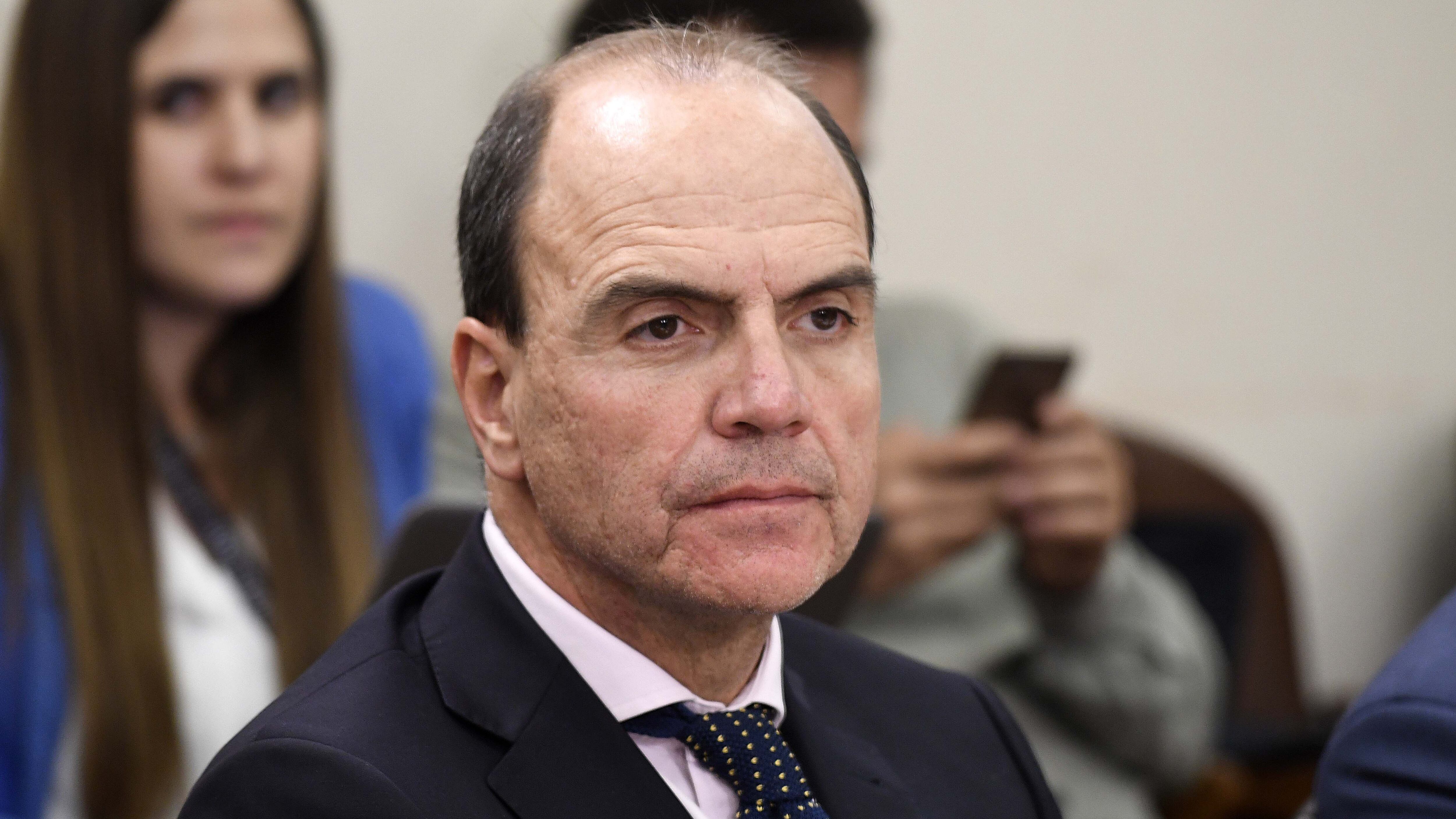 12 de Junio de 2019 / VALPARAISO El ministro Cristian Monckeberg en la comisión de vivienda en la cámara de diputados.
FOTO :PABLO OVALLE ISASMENDI/ AGENCIAUNO