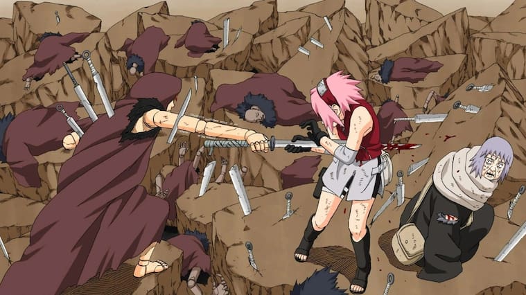 Naruto Shippuden: Sakura vs Sasori es elegida la mejor pelea de la serie.