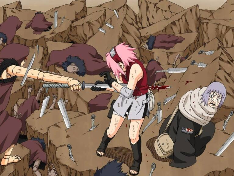 Naruto Shippuden: Sakura vs Sasori es elegida la mejor pelea de la serie.