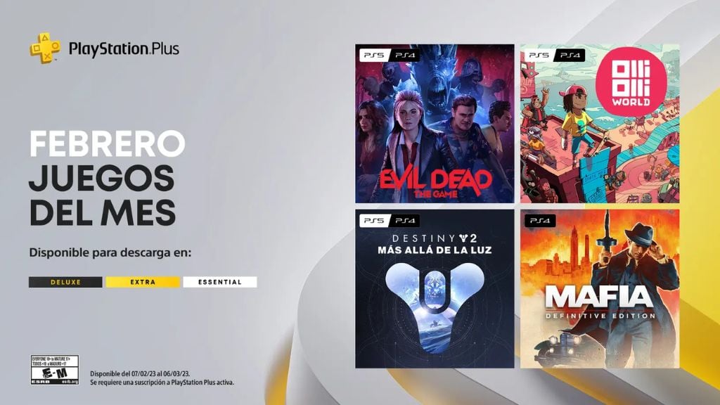 juegos playstation plus febrero
