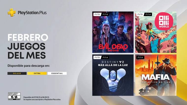 juegos playstation plus febrero