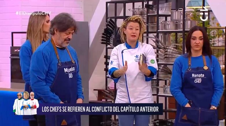 Sergi Arola pidió disculpas a Emilia Daiber en regreso de El Discípulo del Chef | Chilevisión