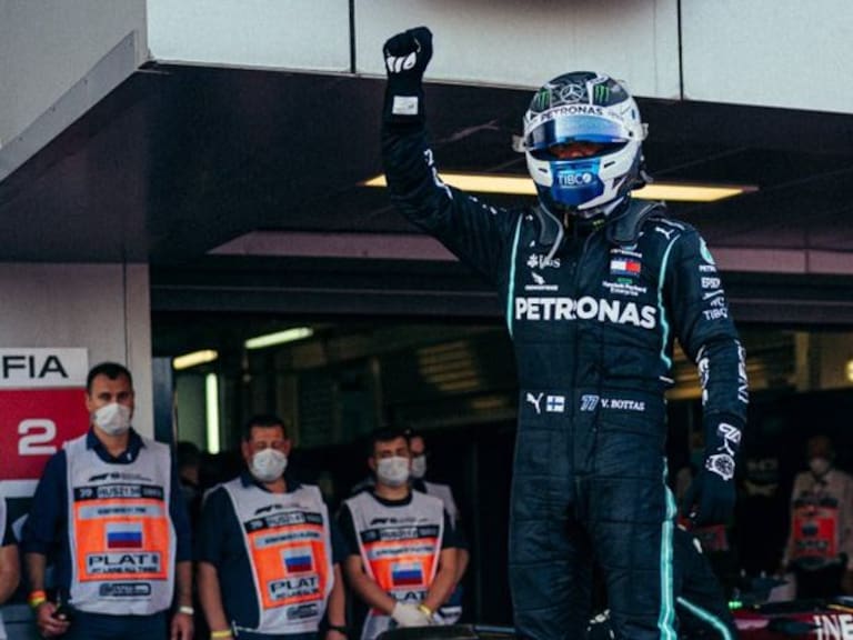 Valtteri Bottas acabó con la hegemonía de Lewis Hamilton y ganó el GP de Rusia