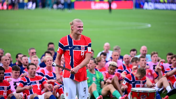 Siempre hay un chileno: la sorpresa nacional en la celebración de Noruega tras eliminar a Brasil
