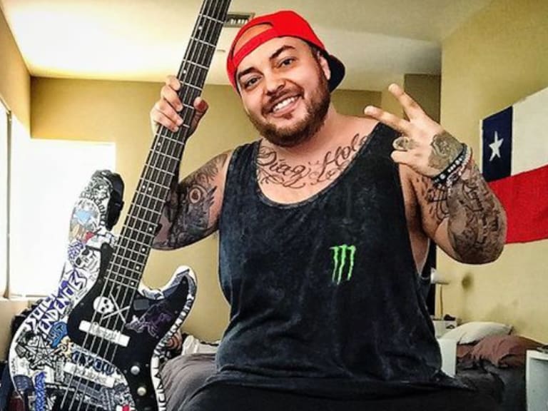 Ra Díaz, bajista chileno de Korn en su gira | Instagram
