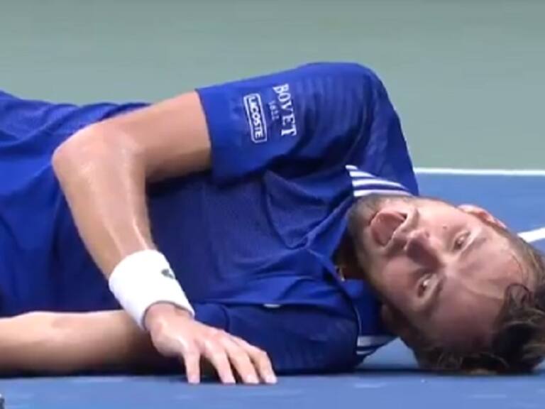 La razón que tuvo Daniil Medvedev para su llamativo festejo en el título del US Open ante Novak Djokovic