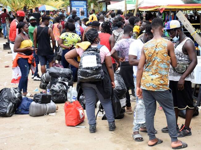 Municipio de Necoclí vive una crisis humanitaria con miles de migrantes