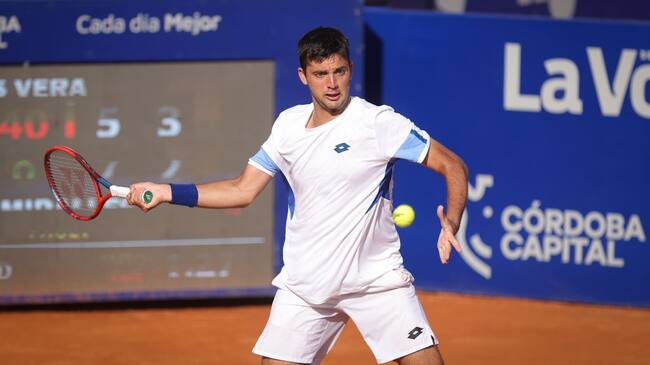 Tomás Barrios supera a Bernabé Zapata en Córdoba para lograr su mejor resultado a nivel ATP