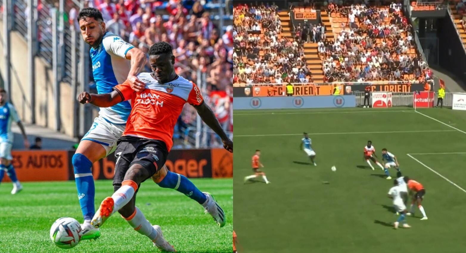 Amarga jornada para Maripán: Mónaco dejó escapar el triunfo ante Lorient en el último minuto del partido