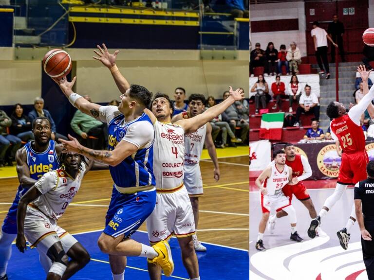 Universidad de Concepción y Colegio Los Leones aseguraron su lugar en los playoffs de la Liga Nacional de Básquetbol