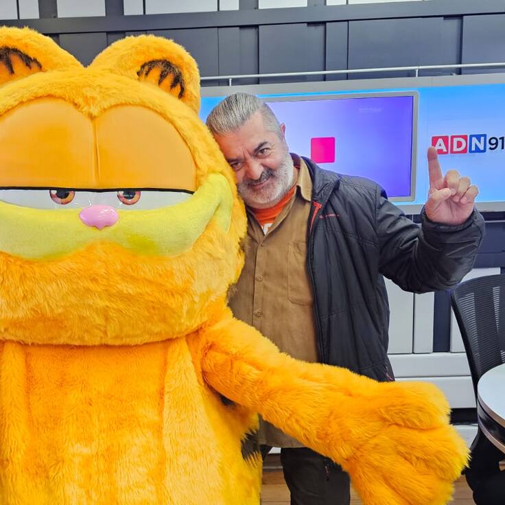 Sandro Larenas, histórica voz de Garfield, sobre nueva película del felino: “No es otra más de dibujos animados”