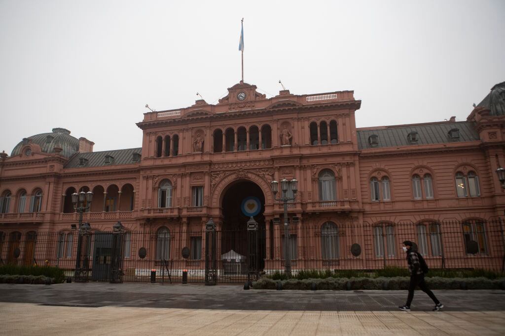 La Casa Rosada en Buenos Aires