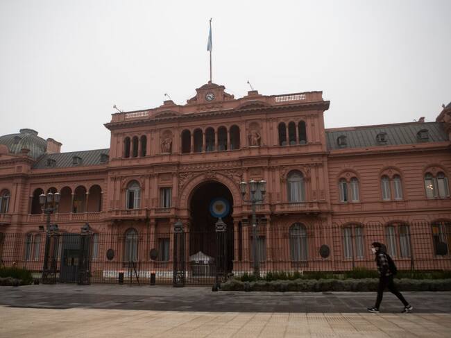 La Casa Rosada en Buenos Aires