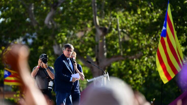 Expresidente de Cataluña reaparece en Barcelona tras casi siete años en el exilio y vuelve a escapar bajo intensa vigilancia policial