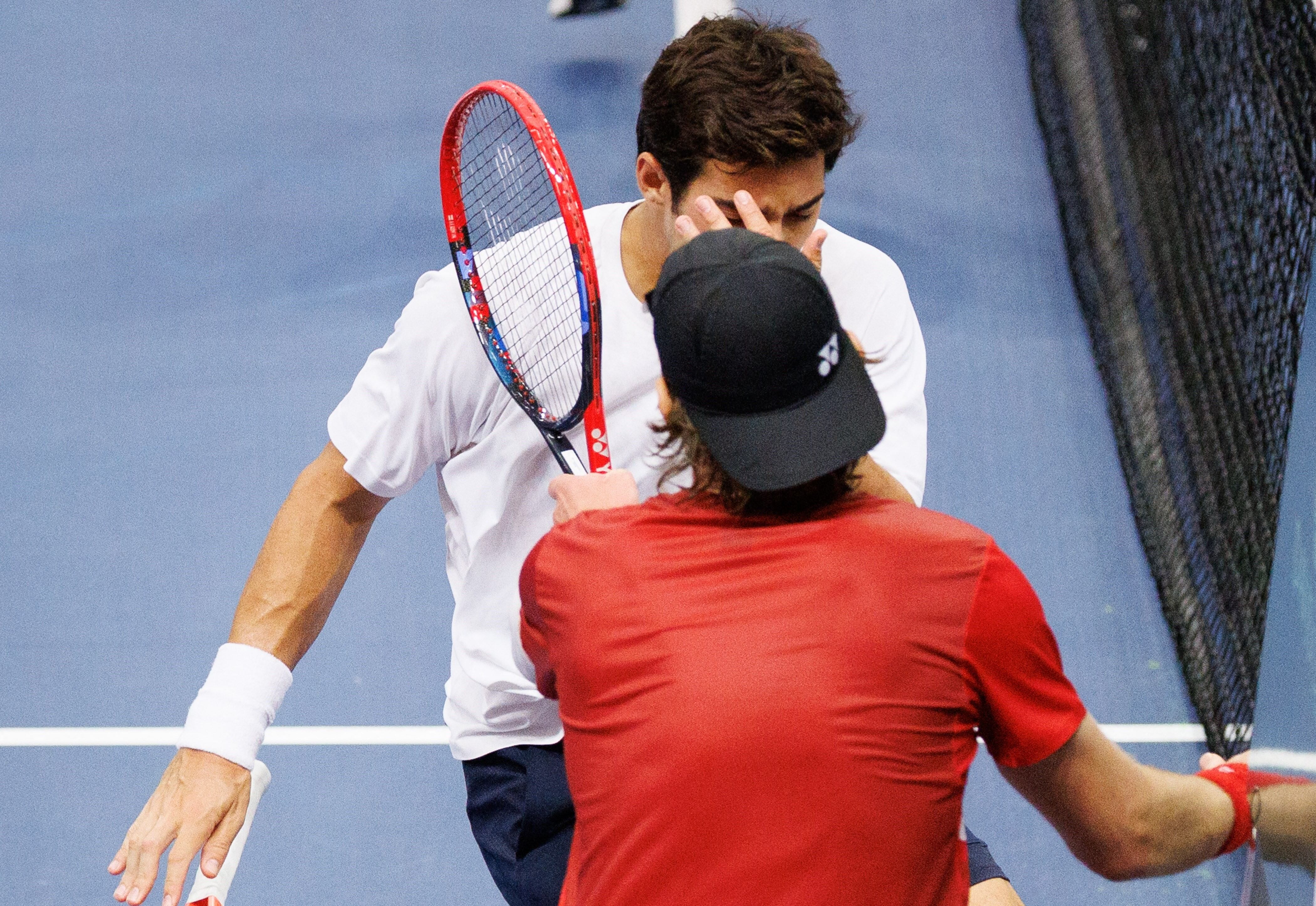 Cristian Garin fue agredido en Copa Davis | Getty Images